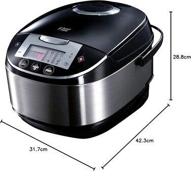 Мультикухня Russell Hobbs 21850-56: 11 функцій, 5л, цифровий дисплей