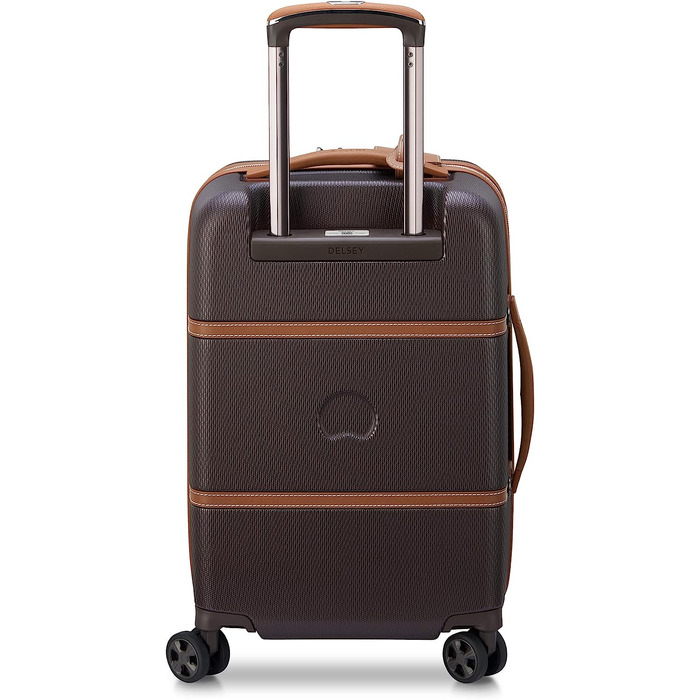 Чемодан DELSEY Paris Chatelet Air 2.0 (2 шт., 19/28), коричневий, з обертовими колесами