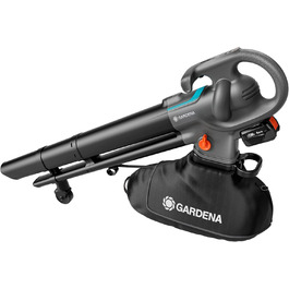 Садовий повітродув та збирач листя Gardena PowerJetCollect Solo, потужний, міцний, з металевим ротором Садовий повітродув та збирач листя Gardena PowerJetCollect Solo, потужний, міцний, з металевим ротором