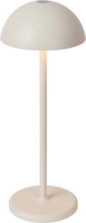 LED-лампа LUCIDE JOY - перезарядна настільна лампа для дому та вулиці, IP54, 1.5W, 3000K, біла