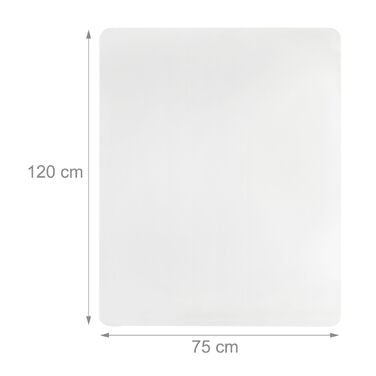 Захисний килимок для офісного крісла Relaxdays (прозорий)