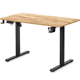 Стіл Mealux PowerDesk Lite Mahogany з електрорегулюванням висоти (арт. EVO-201 Lite Mahogany/B)