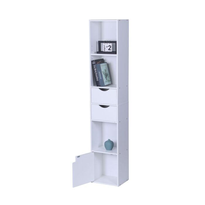 Relaxdays: Книжкова шафа з висувними ящиками