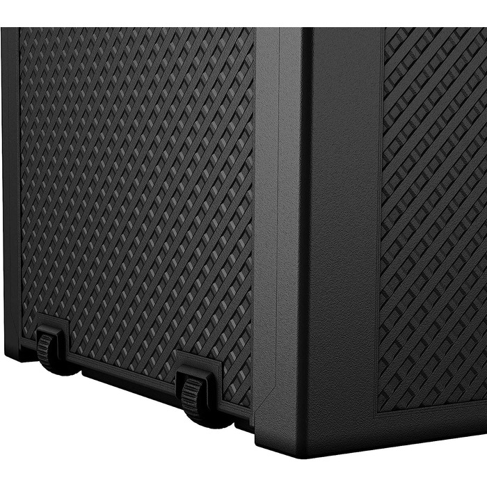 Ящик для зберігання Koll Living 270л з ручками та колесами для подушок, садових інструментів та іграшок - водонепроникний, вентильований