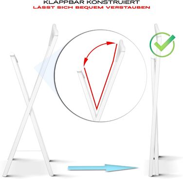 KEHO Дзеркало-органайзер для одягу 