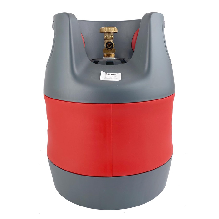 Газовий балон CAMPKO 5 кг, 12,7 л, композитний, з клапаном безпеки - найлегша для пропану