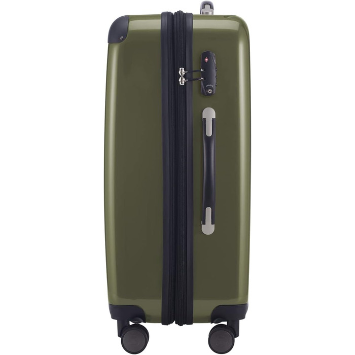 Набір валіз Hauptstadtkoffer Alex (S+M+L) - 3 валізи, 55/65/75 см, ABS+PC, TSA, колір авокадо