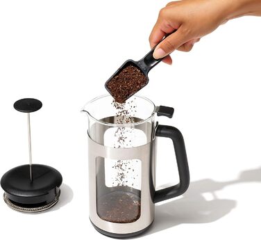 OXO French Press з нержавіючої сталі - 900 мл, кавомашина