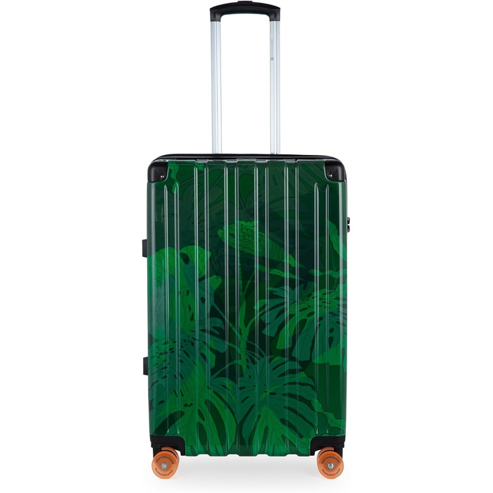 Набір валіз Hauptstadtkoffer Q-Damm (2 шт.) - валізи-тролі, TSA, валізи для подорожей (S & L), квітковий дизайн