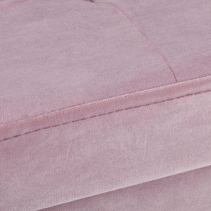 Relaxdays Rosa - Пуф з оксамиту