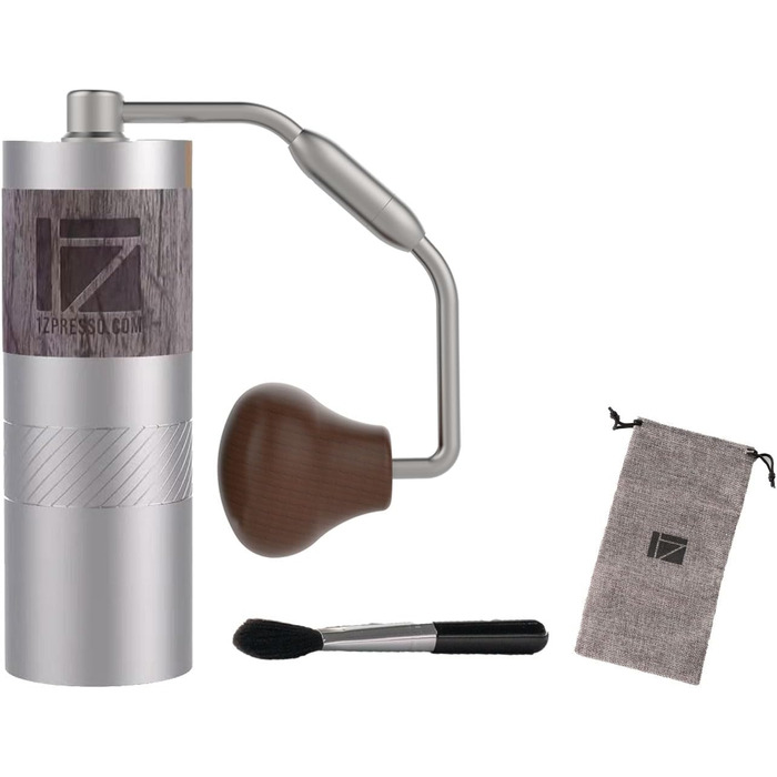 Кавомолка ручна 1Zpresso Q Heptagonal, компактна, для подорожей, з нержавіючою сталлю