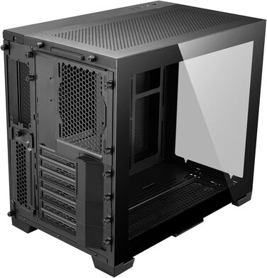 Корпус для ПК Lian Li O11 Dynamic Mini Midi-Tower, загартоване скло, чорний