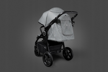 Дитячий візок-прогулянка Future Design Xplode, колір Seal Grey, з пневматичними колесами