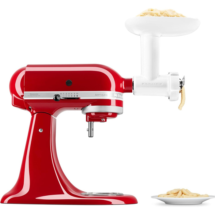 Насадка для KitchenAid Fleischwolf - подрібнювач м'яса та овочів з формочками для печива (5KSMFGCA)