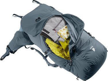 Чоловічий трекінговий рюкзак deuter Aircontact Core 7010 (1 упаковка) (7010 л, графіт-сланець)