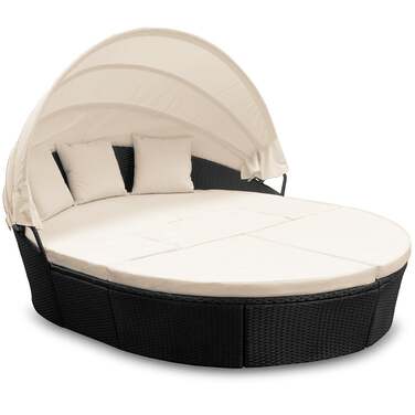 Поліротанг Sun Island Black овальний 226см