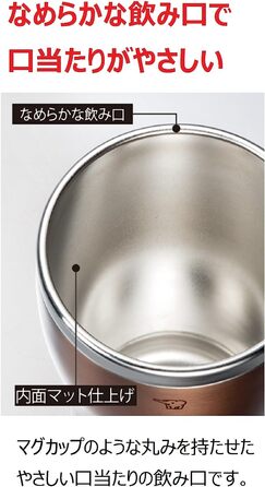 Вакуумний стакан Zojirushi з нержавіючої сталі SX-DN30-NC, 300 мл, прозорий, об'ємом 0,3 літра