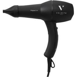 Професійний фен Velecta Paris 1.4 чорного кольору з велюровим покриттям