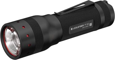 Світлодіодний ліхтар Ledlenser P7R SE Ліхтарик світлодіодний акумуляторний і фокусується Тактичний ліхтар на 1100 люмен Розширений фокус Відстань променя 220 метрів 40 годин роботи Режим стробоскопа (P7 SE, 500 лм)