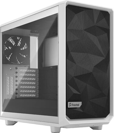 Корпус Fractal Design Meshify 2 White TG із прозорим склом