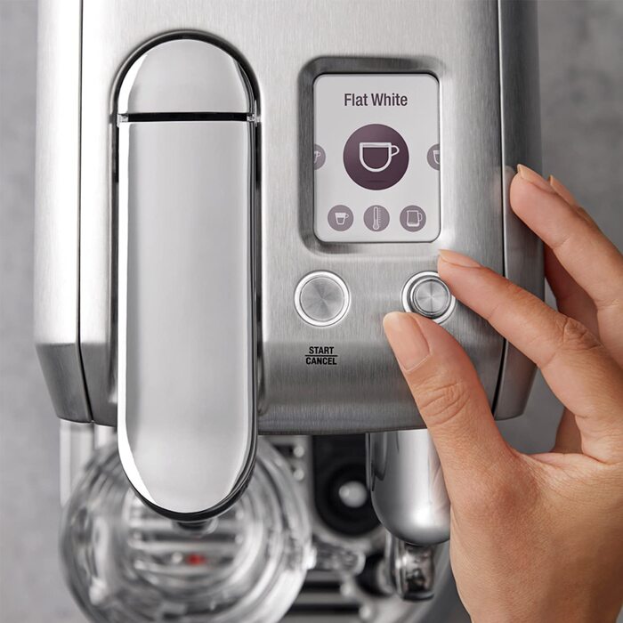 Кавова машина Sage Nespresso Creatista Plus SNE800BSS, капсульна, нержавіюча сталь