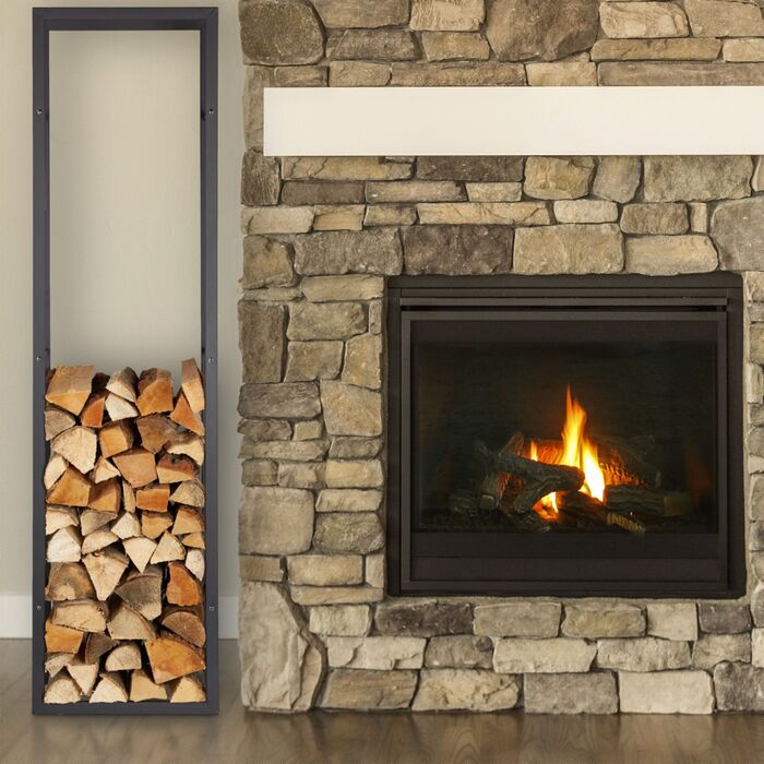 Стильна полиця для дров Relaxdays