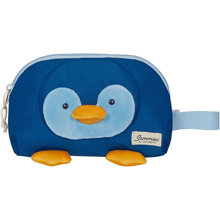 Сумка для туалетного приладдя Samsonite Happy Sammies Eco, 23 см, 2,5 л, синя (Penguin Peter)