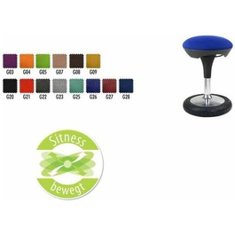 Офісний стілець Topstar Sitness 20, темно-синій