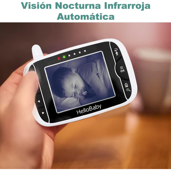 Радіоняня HelloBaby з камерою, 3.2