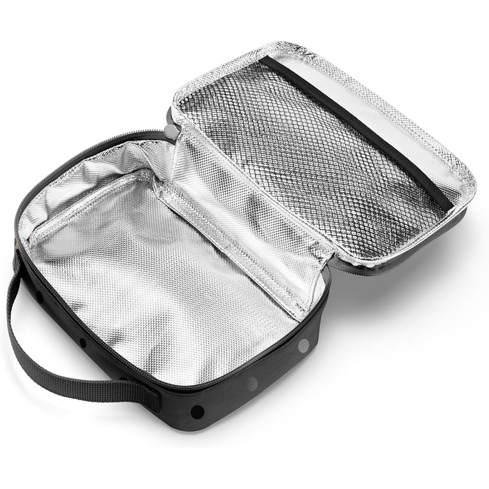 Reisenthel Thermocase – компактна термосумка для косметики, ліків і перекусів, водовідштовхувальна, чорний з глянцевими крапками