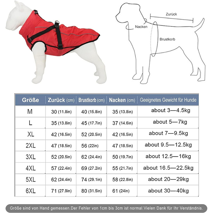 Водонепроникна куртка для собак, тепле зимове пальто для собак, світловідбиваючий жилет для собак (3XL, сірий)