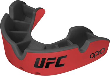 Капи OPRO UFC для ММА, БДЖ, боксу та інших єдиноборств (срібні, юніорські, червоні / чорні)