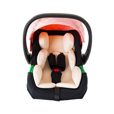 Дитяча коляска Shineey 3 в 1: Buggy, Babybett, Комплект. Компактна складна коляска для новонароджених з алюмінієвим каркасом (рожевий)