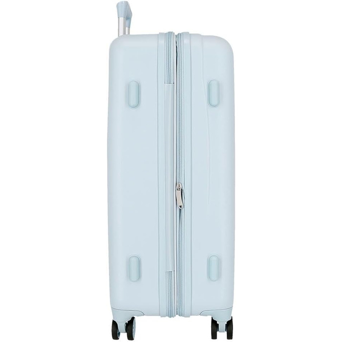 Дитяча валіза для ручної поклажі Disney Stitch Moods, жорсткий ABS-пластик, кодовий замок, 4 подвійних колеса, серія Make A Face