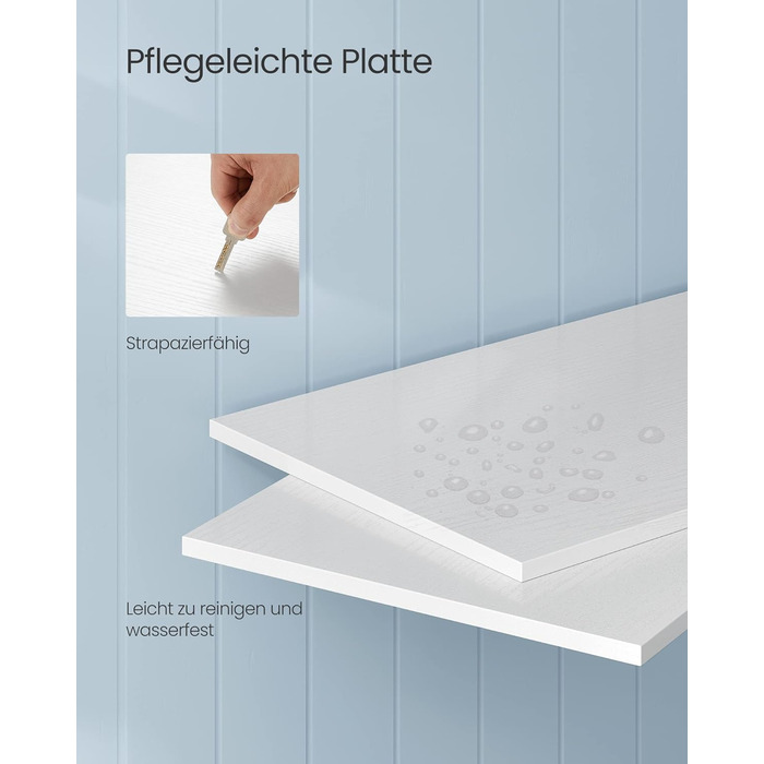 Тумба під телевізор VASAGLE, 120 см, з 2 шухлядами та 2 відкритими полицями, для телевізорів до 55 дюймів, сталевий каркас, вінтажний колір, LTV300B01