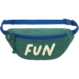 Поясна сумка через плече з регульованим ремінцем/міні-сумка Cord Smile Caramel (зелений)