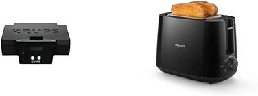 Sandwichmaker Krups FDK451: приготування тостів у формі трикутника, антипригарне покриття, 850 Вт