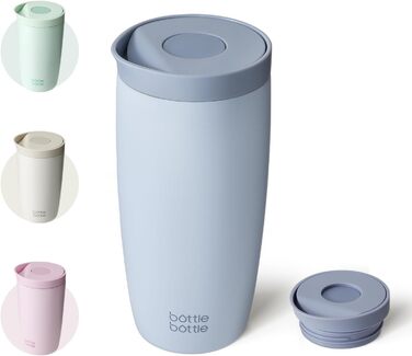 Термокружка BOTTLE Thermobecher 350 мл, для кави та чаю, з вишуканим клапаном Quick-Press, ізольована модель Travel Mug Classic Grande (Зелений)