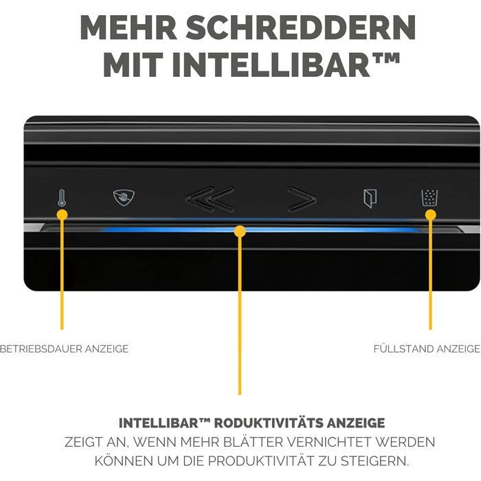 Fellowes знищувач паперу High Security (P5), офісний, Powershred LX221, Microcut, 30 л кошик, 100% без залишків, Safesense, 2000 частинок/арк (2x12 мм), 20 арк