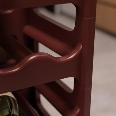 Стелаж для вина ARTECSIS на 72 пляшки, коричневий, з пластику, модульний, для ресторанів та барів