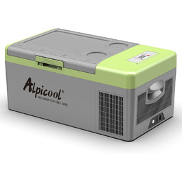 Alpicool C9PT Холодильник 12V для Автомобіля, RV, Човна - Міні Холодильник з Компресором (15L)