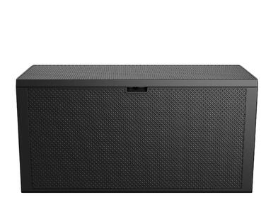 Ящик для зберігання Koll Living 270л з ручками та колесами для подушок, садових інструментів та іграшок - водонепроникний, вентильований