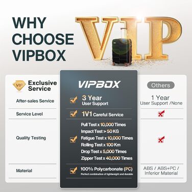 Набір дорожніх валіз Koffer Hartschale (20/24 дюйми), легкий полікарбонат PC, розширюваний ручний багаж та чемодан з колесами та TSA замком, чорний, преміум-якість