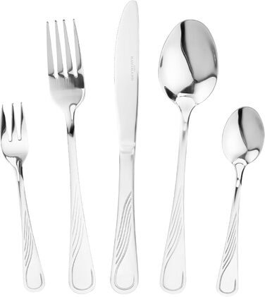 Набір столових приборів Karl Hausmann на 6 осіб (30 предметів) - нержавіюча сталь, для посудомийної машини