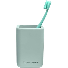 Тумблер для зубних щіток TOM TAILOR - високоякісний тримач для зубних щіток з міцного пластику для стильної ванної кімнати.