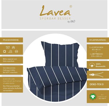 Комплект підодіяльників Lavea 135 х 200 80 х 80 см