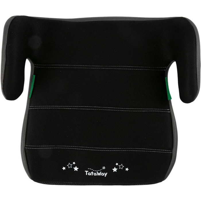 Автокрісло Tataway i-Size ECE R129 для дітей 126-150 см (22-36 кг), 6-12 років, чорне, знімний чохол