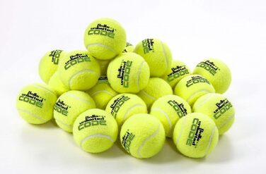 Кулі. необмежений зелений тенісний м'яч Code, тренувальні м'ячі без тиску - сумка з 60 шт.