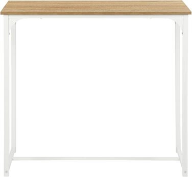 Барний стіл ZZINOKE з комплектом барних стільців, 100x50x90 см, 4 шт, індустріальний стиль, для кухні, їдальні, вітальні, 30x40x65 см
