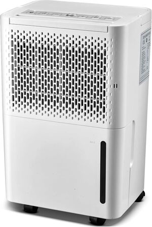 Зволожувач повітря Pasapair 12L - автоматичний осушувач для дому, 3 режими роботи, таймер, цифровий дисплей, для захисту від вологи та плісняви